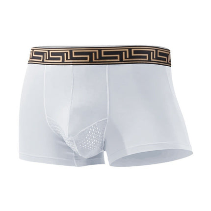 Men's Underwear Scrotum Pad Boxer Head Underwear Men's Gun Egg Latilis Bullet Bag Separated Ice Silk Breathable