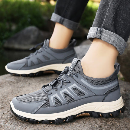 Men's Sneakers, Cross-Border Popular Fashion Shoes, Soft-Soled Comfortable Running Shoes, Dropshipping Breathable Non-Stuffy Mesh Shoes