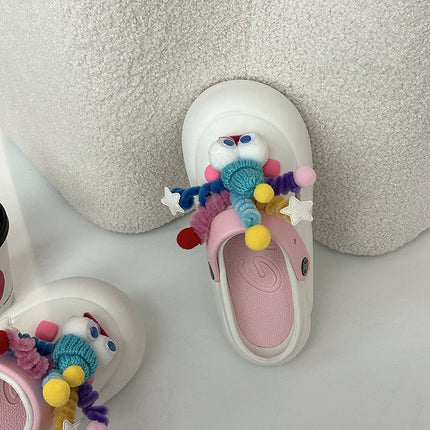 Shake Stick Clogs for Women 2026 Spring and Summer New Style Cute DIY Shoe Decorations Detachable Trendy Shoes