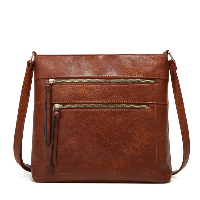 New Cross-Border Extra-Large Capacity Crossbody Bag, Fashionable, Simple, Retro Tote Bag, Foreign Trade Shoulder Bag, Women's Bag, Ladies' Bag