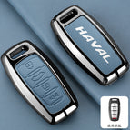 [haval a model 4-button speaker] double-sided leather with pebbled blue