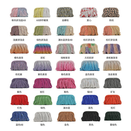 Guangzhou Manufacturer Wholesale Women's Bags 2025 New Cloud Clip Bag Shoulder Crossbody Bag High-End Versatile