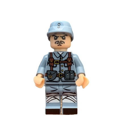 World War II Military Building Blocks Eighth Route Army Man Boy Assembled Toys German Soldiers Little Man Puzzle Boy Changjin Lake Toys