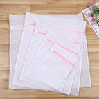30*40 / Pink zipper fine mesh