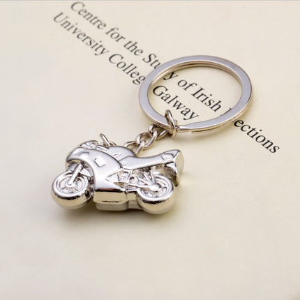 Simulation motorcycle key chain car key chain men's key ring pendant practical car activities gift