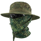 Russian camouflage [first generation hat + mesh headgear]