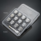 Twelve tablets in clip box