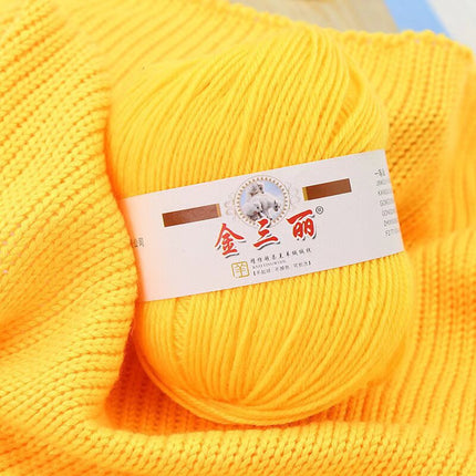 Jin Sanli acrylic baby line hand woven shoes cushion bag scarf diy hook shoes cushion wholesale specials