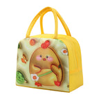 Tv28 [yellow little cute chicken] 3d expanded lunch bag