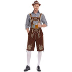 3645 [black top + brown pants + brown hat] / M