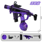 Second generation large fire dance mk3 electric water gun [transparent purple]