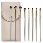 8 gold-plated leather bags