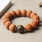 [jingbaleng monkey head] large lacquer single circle 17-18mm