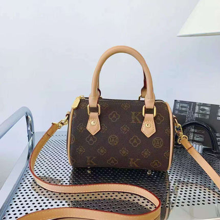 Gutikou genuine goods Bag Women's Trendy 2025 New Women's Bag Boston Pillow Bag Fashionable All-match Shoulder Crossbody Bag