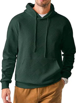 2024 Foreign Trade European and American Men's Wear Hoodie Baby Velvet Casual Pullover Hoodie