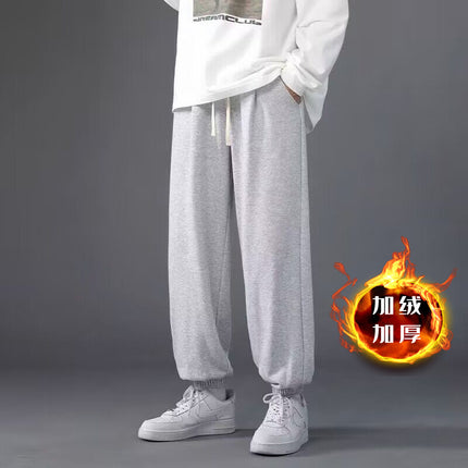 Cross-border wholesale plus size toe pants men's loose tide brand spring and summer thin trend Joker sports casual pants