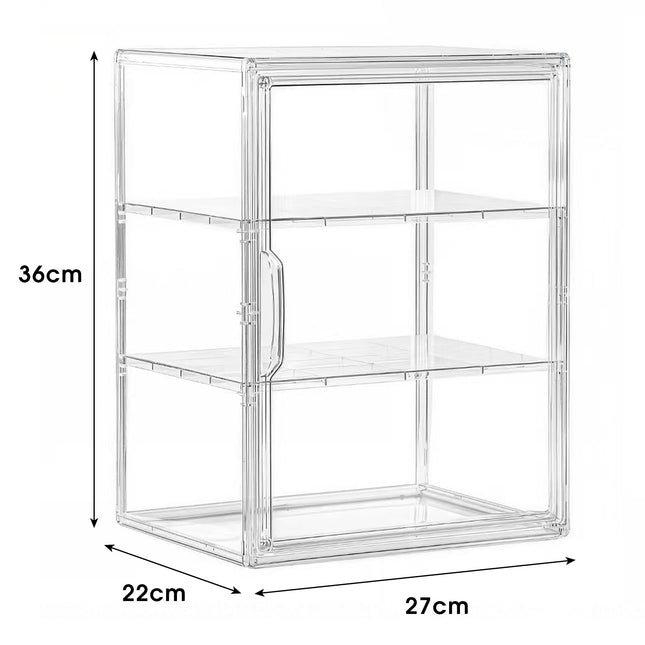 Cross-Border Hot-Selling Blind Box Storage and Display Box for Pop Mart Labubu Toys, Dust-Proof Transparent Figure Display