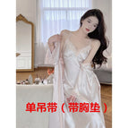 888 champagne - suspender (with chest pad) / M code (recommended 40-50kg)