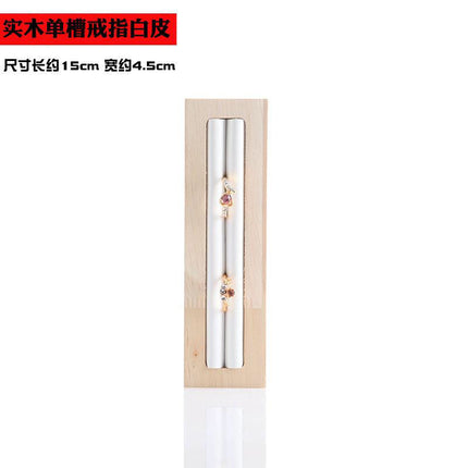 Simple Solid Wood Ring Display Plate Jewelry Rack Earrings Rack Earrings Ring Display Tray Jewelry Display Rack