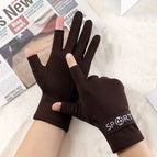 Sports logo two-finger Brown