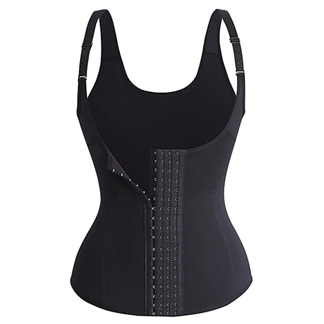 Body Shaping Clothing European and American Sweaty Fitness Body Shaping Clothing Neoprene Cross-Border Buckle Shoulder Strap Adjustable Corset
