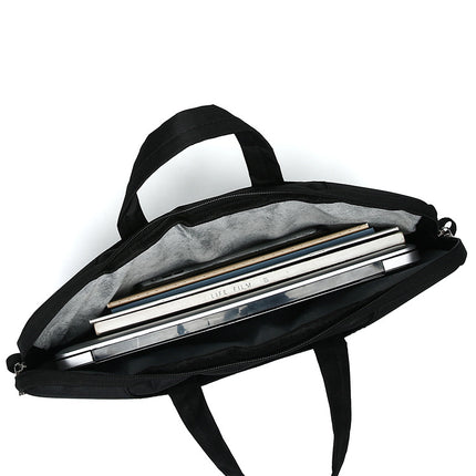 Duohe Laptop Bag Portable Fleece Shock-proof Cotton Inner Bag Briefcase Waterproof Crossbody Printable