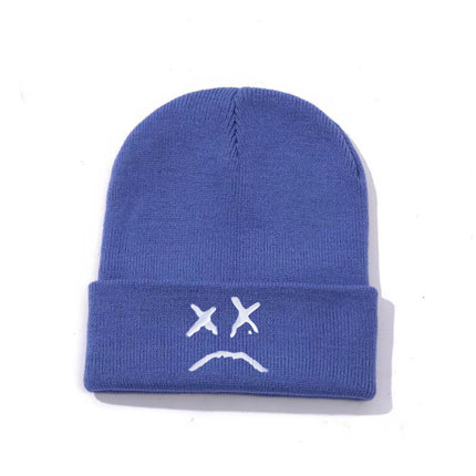 Europe and the United States Lil Peep peripheral hat wool knit hat cold warm hat wholesale