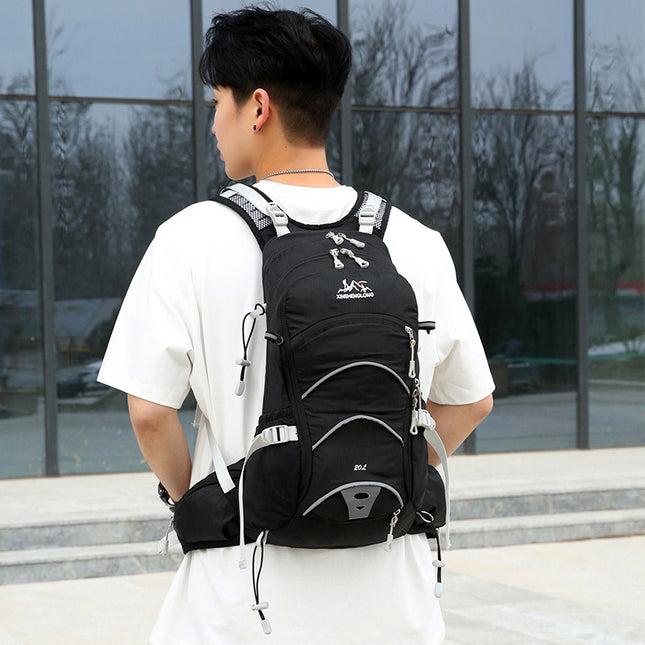 Large Capacity Backpack Travel Mountaineering Bag New Multifunctional Camping Hiking Men's and Women's Riding Backpack Wholesale 20L