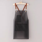 Black semi-transparent upper and lower three pockets