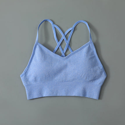 2022INS new European and American cross-border seamless yoga clothing women's sports fitness short sleeve high waist hip pants suit