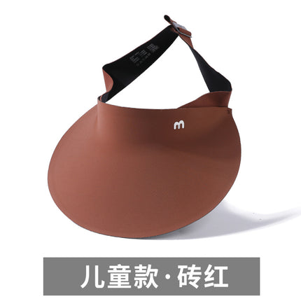 Big-brimmed Hat Empty-top Women's Sunscreen Hat Summer Face-shading Unmarked Sun Hat UV-proof Hat Outdoor Cycling