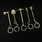 8cm-tomb raider notes keychain-five-piece set