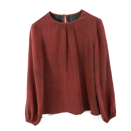 Double-Face Double-Wearing 30-Mm Rejuvenated Satin Xiangyun Yarn Top 100 Mulberry Silk Pants