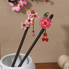 Two-piece set [flower cluster Gu butterfly leaf flower]]