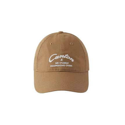 Korean Style Large Head Circumference Baseball Cap for Women, Face-Slimming Embroidered Letters, Fashionable Versatile Duckbill Cap for Men, Simple Sunshade and Sun Protection
