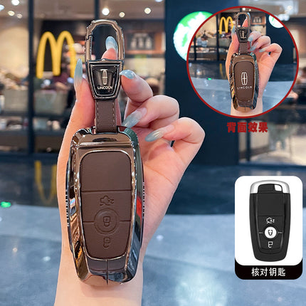 Suitable for Lincoln Adventurer Key Cover 24 Lincoln Z Navigator Aviator Mkz/Mkc Special Car Buckle Shell