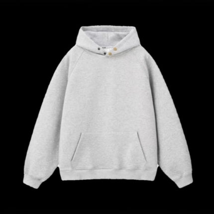 2024 American Heavy Hooded Sweater Men's Autumn Fashion Brand Casual Couple Hoodie High Street All-match Loose Jacket