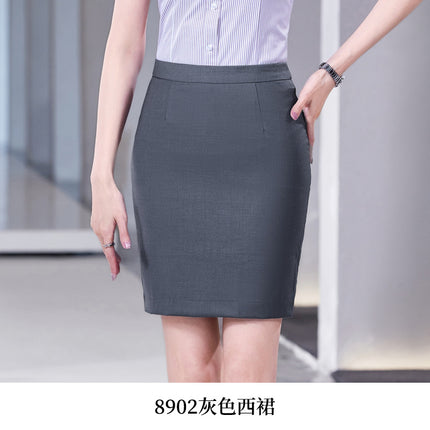 Striped Shirt Women's Short-sleeved Business Workwear Men's and Women's Business Wear Shirt Black Office White-collar Work Clothes suit