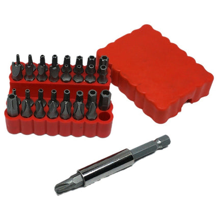 Electric Screwdriver 10 Bit Hollow Solid Electric Drill Driver 33 Slotted Cross Rice Hexagonal Square Y-Shaped U