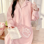6694 bear paw pink [with chest pad] / L
