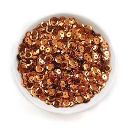 6MM round curved surface hole PVC sequins jewelry accessories concave and convex surface wholesale flat bottom hexagonal sewing clothing beads