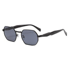 【908】black frame gray film