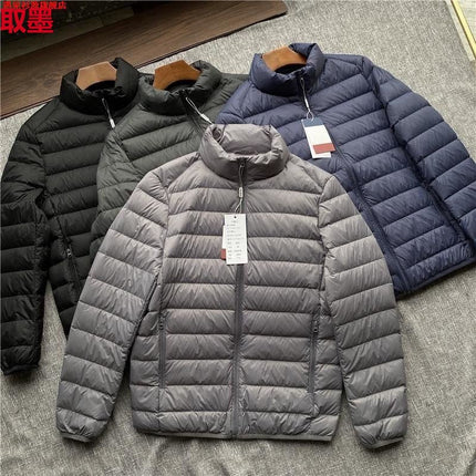 German Foreign trade original order plus cotton ultra light cotton plus size men's spring light plus cotton fashion men's
