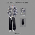 Ero f05 gray jacket + k50 black jeans / S (original high quality)