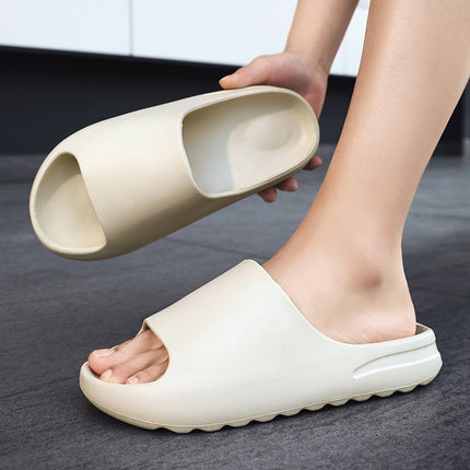 2025 Classic Eva Coconut Slippers for Men, Bathroom Slippers for Women, Non-Slip Sandals, Slip-On Slippers, Couple Slippers