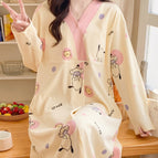 25813 pacha dog pink [cotton with chest pad] / L