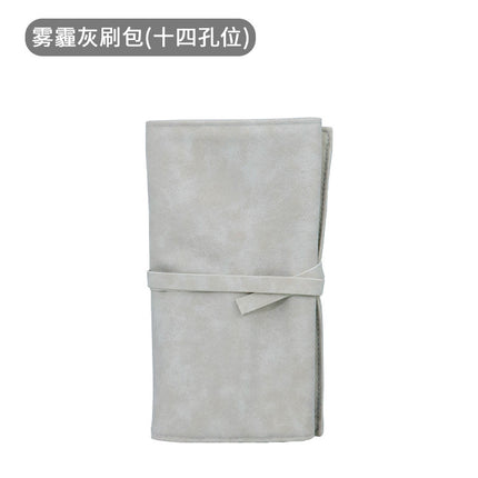 Cosmetic brush suit portable brush bag snap bag envelope bag mini bag green cloud blue bridge first bag wholesale