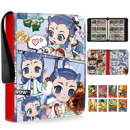 Nezha 2 Card Album Card Storage Album 3inch Card Collection Album Card Game Ao Bing Nezha the Magic Child Chaos Sea Card Album