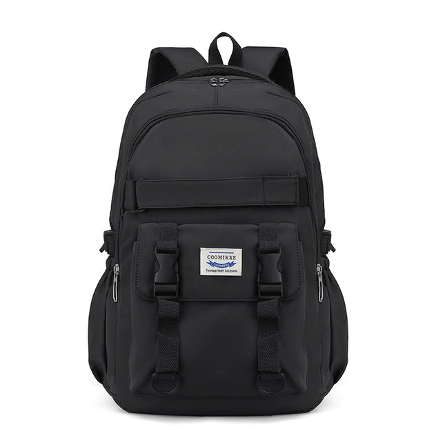 New high-looking schoolbag female primary school student Junior High School High School large capacity backpack youth vitality simple casual backpack