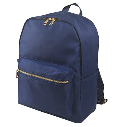 High quality simple backpack in stock waterproof backpack leisure bag large capacity school nylon storage bag